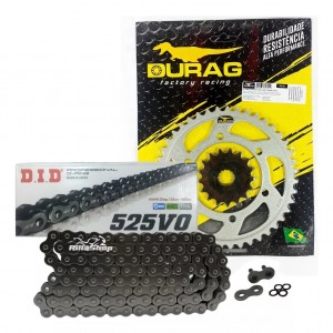 Kit Relação Did 525 V0 114l Durag 43/17 Suzuki GSX S 750 17/24