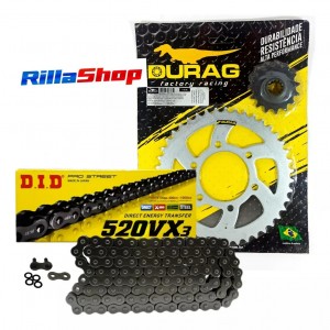 Kit Relação Did 520 Vx3 112l Durag 43/15 Kawasaki Z 750 04/12