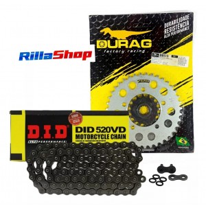 Kit Relação Did 520 Vd 112l Durag 39/16 Suzuki GS 500 E 93/10