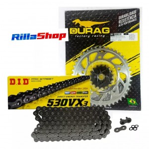 Kit Relação Did 530 Vx3 112l Durag 43/17 Suzuki GSX R 1000 07/08