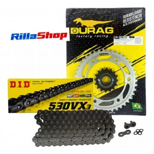 Kit Relação Did 530 Vx3 116l Durag 42/16 Honda CBR 1000 RR Fireblade/Repsol 08/16