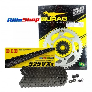 Kit Relação Did 525 Vx3 118l Durag 45/16 Yamaha MT 09 Tracer GT 19/24
