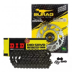 Kit Relação Did 520 Vd 112l Durag 41/15 Honda CB 500 X/F CBR 500 R 13/18