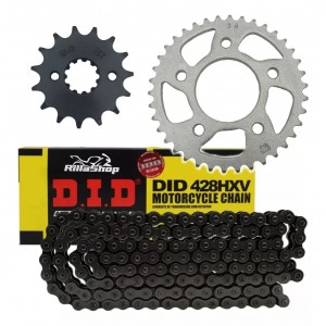 Kit Relação C/ Retentor Did 428 38x15 Honda CBX 250 Twister 01/08 CB 300 R 09/15