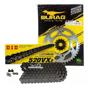 Kit Relação Did 520 Vx3 112l Durag 43/14 Yamaha MT 03 321cc STD/ABS 16/24