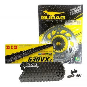 Kit Relação Did 530 Vx3 110l Durag 44/17 Honda CBR 1100 XX  Super Blackbird 97/07