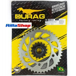 Kit Coroa E Pinhão Durag 520 43/16 Honda Nc 700 X 11/16