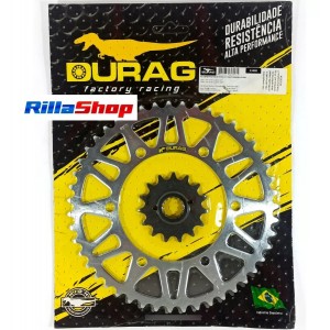 Kit Coroa E Pinhão Durag 520 47/15 Yamaha Mt 03 660cc 06/13