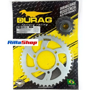 Kit Coroa E Pinhão Durag 520 43/15 Kawasaki Z 750 04/12