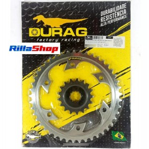 Kit Coroa Pinhão Durag 530 45/17 Kawasaki Zrx Zzr 1100 Zx 11