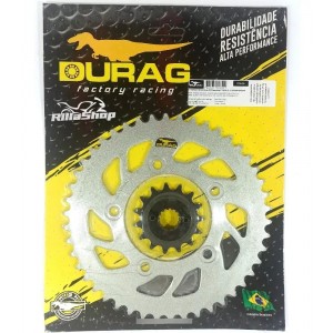 Kit Coroa Pinhão Durag 520 46/15 Ducati 800 Scrambler 15/18