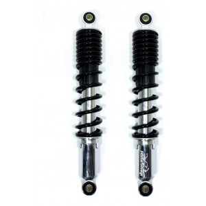 Amortecedor Traseiro Honda Biz 125 11/24 Mola Preta Par
