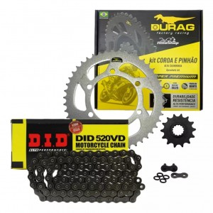 Kit Relação Did 520 Vd 112l Durag 46/14 Kawasaki KLE 300 Versys-X 17/24