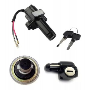 Kit Chave Ignição (3pçs) Nxr 125/150 Bros 03/05 Modelo Original