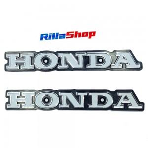 Emblema Tanque Branco Cg 125 77/82 Modelo Original