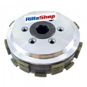 Kit Embreagem Aço 6 Molas 6 Discos Cbx 200/ Xr 200/ Nx 200 