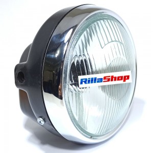 Farol Aro Cromado Completo Cg/ Ml/ Tur 125 77/84 Modelo Original