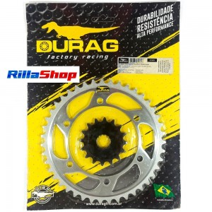 Kit Coroa E Pinhão Durag 525 43/16 Yamaha Tdm 850 99/01