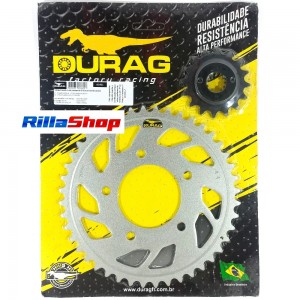Kit Coroa Pinhão Durag 525 44/16 Honda Vt 600 Shadow 90/07