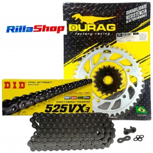 Kit Relação Did 525 Vx3 104l Durag 43/18 Triumph Bonneville 865 07/22
