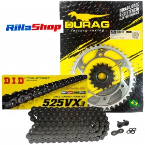 Kit Relação Did 525 Vx3 114l Durag 42/17 Yamaha TDM 850 96/98