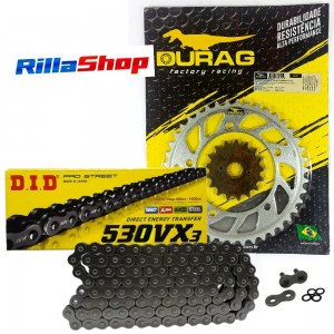 Kit Relação Did 530 Vx3 110l Durag 42/17 Suzuki GSX R 1000 01/06