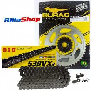 Kit Relação Did 525 Vx3 114l Durag 45/16 Yamaha YZF R6 06/20